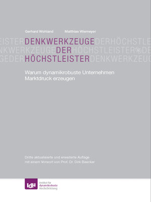 cover image of Denkwerkzeuge der Höchstleister
